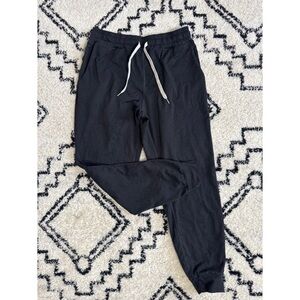 Vuori Black Performance Joggers Size XS